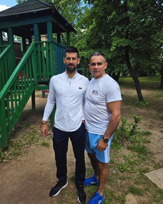 Novak Đoković i Dragan Stanković (Foto: Instagram/draganstankovicas)