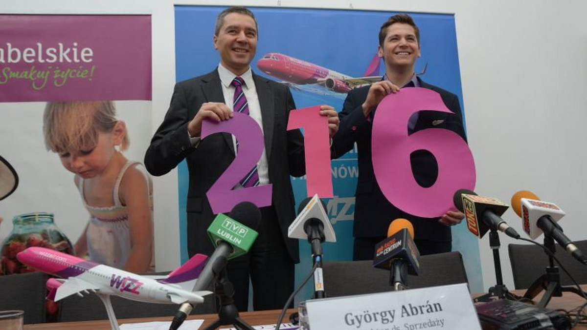 Wizz Air ogłosił otwarcie 21. bazy operacyjnej. 14 września 2015 roku samolot Airbus A320 zostanie umieszczony na lotnisku w Lublinie. Przewoźnik poinformował także o dalszym rozwoju na polskim rynku.