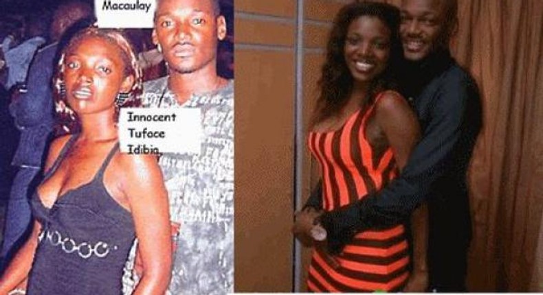 Annie and 2face Idibia