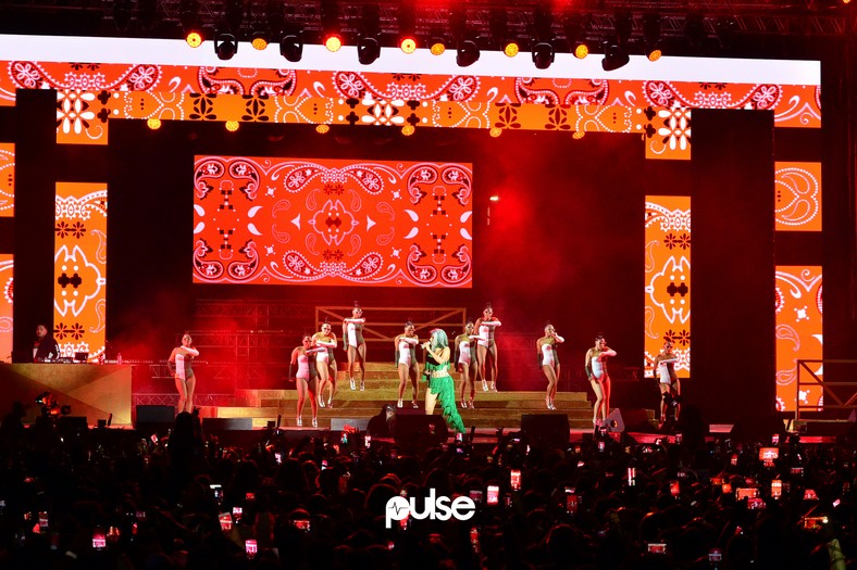 Cardi B In Lagos: Pictures From LiveSpot X Festival. (Pulse Nigeria)