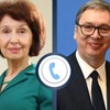 Vučić razgovarao sa predsednicom Republike Severne Makedonije