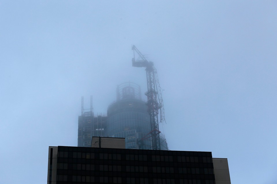 Helikopter spadł w centrum Londynu