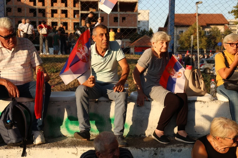 Skup građana protiv blokada u Borči