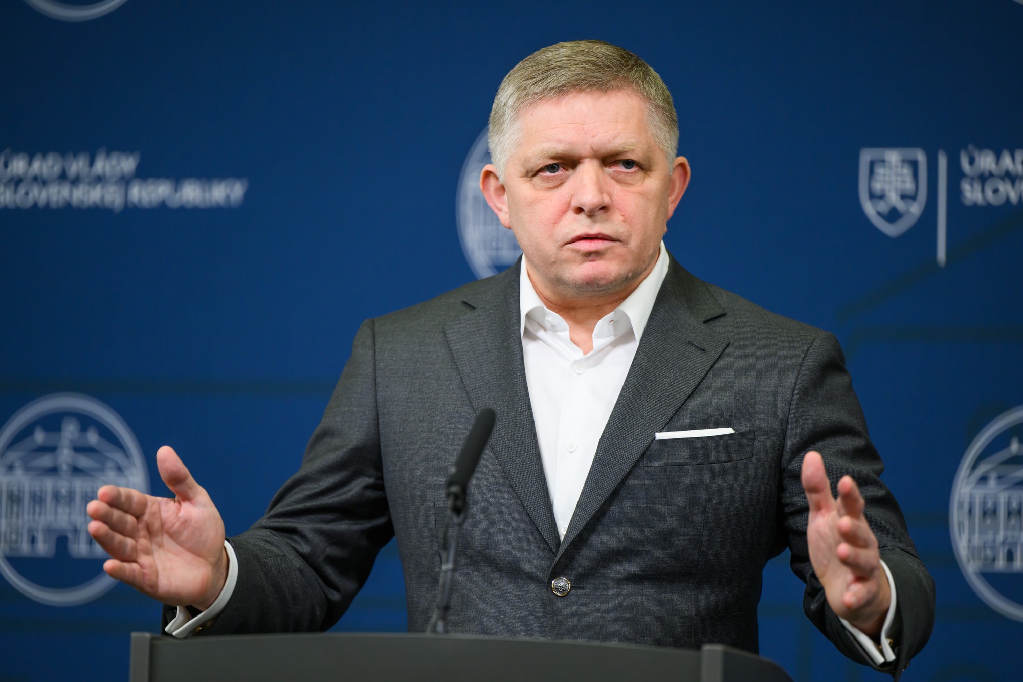 Predseda vlády SR Robert Fico.
