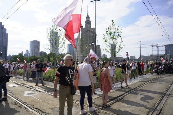 Przed Godziną "W" na rondzie Dmowskiego