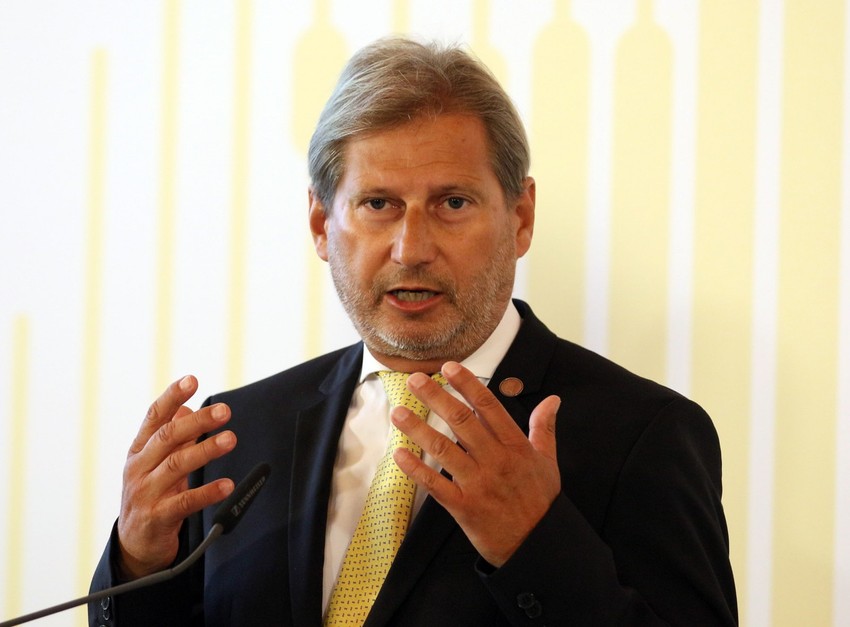 Johanes Han na konferenciji danas u Beču