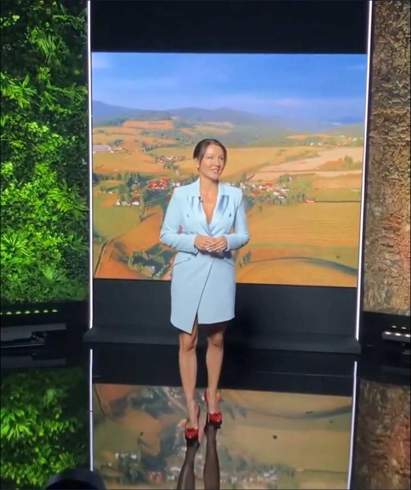 Kristína Kormúthová v relácii Teraz o prírode vo verejnoprávnej STVR. 