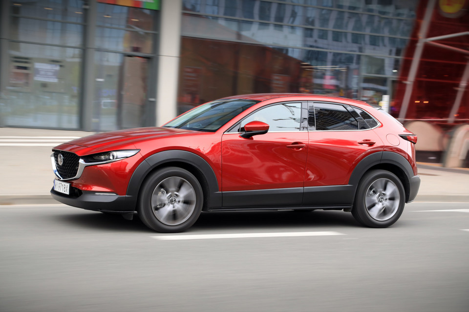 Mazda CX30 cena końcowa ważniejsza niż startowa