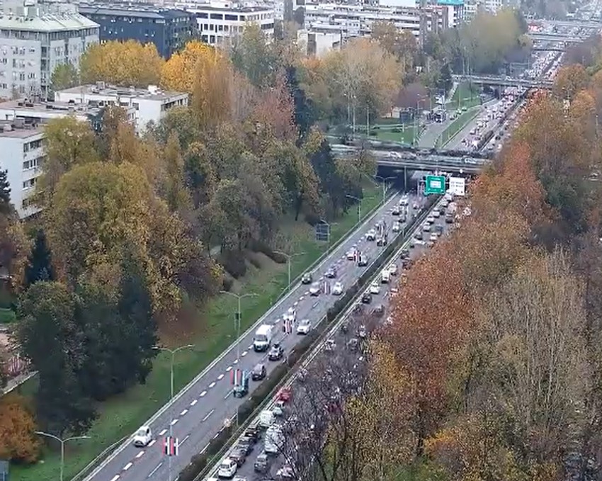 Autoput kroz Novi Beograd