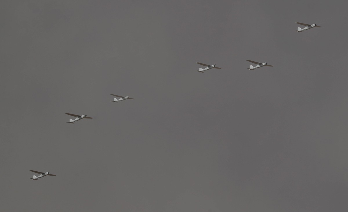 Rosyjskie drony UAV Orlan-10