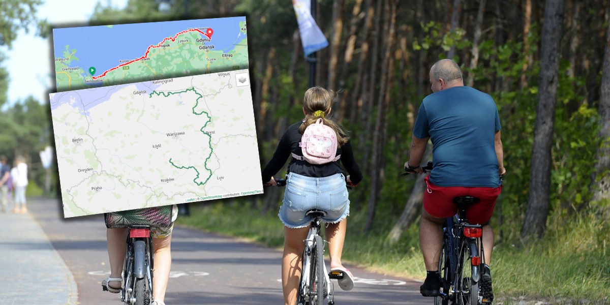 Drogi i ścieżki rowerowe mocno zostały rozbudowane w ostatnich latach.