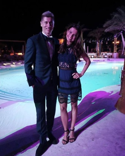 Anna i Robert Lewandowscy