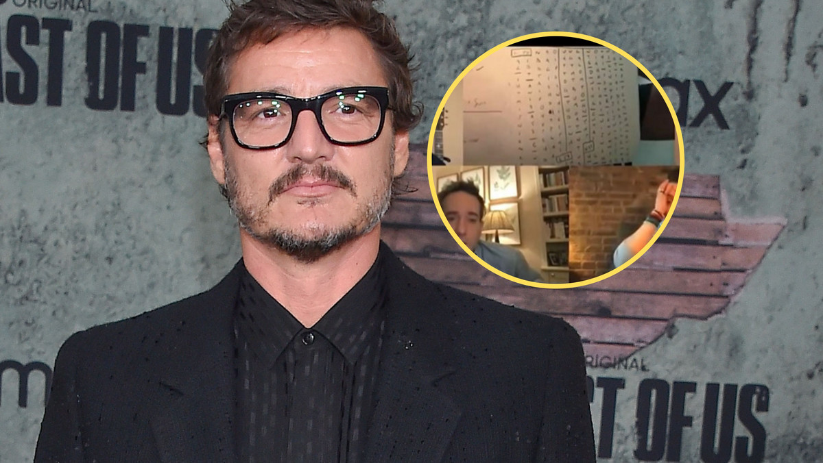 Pedro Pascal pokazał, jak uczy się scenariusza. Aktorzy nie kryli zmieszania