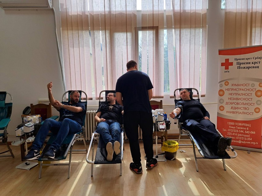 Akcija davanja krvi u Zabeli