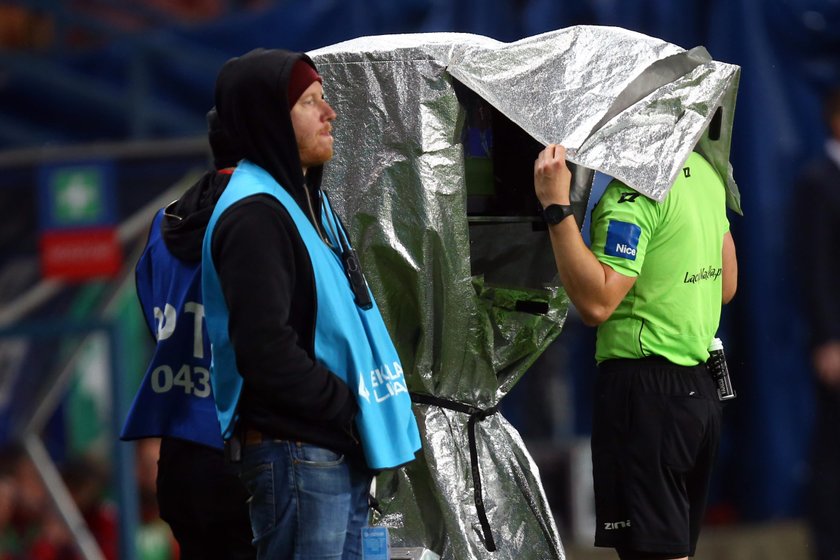 Pilka nozna. Ekstraklasa. Wisla Krakow - Legia Warszawa. 22.10.2017