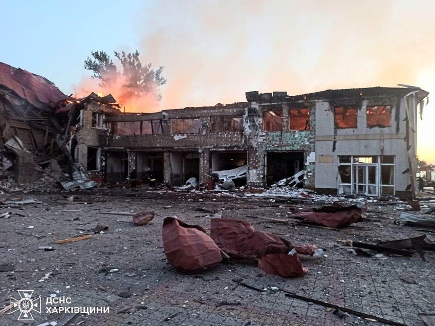 BBC | Foto: State Emergency Service of Ukraine in Kharkiv region/Handout via REUTERS