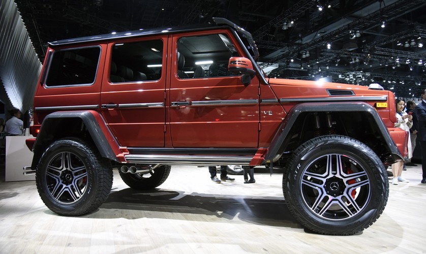 Mercedes Benz G550 4x4 Squared