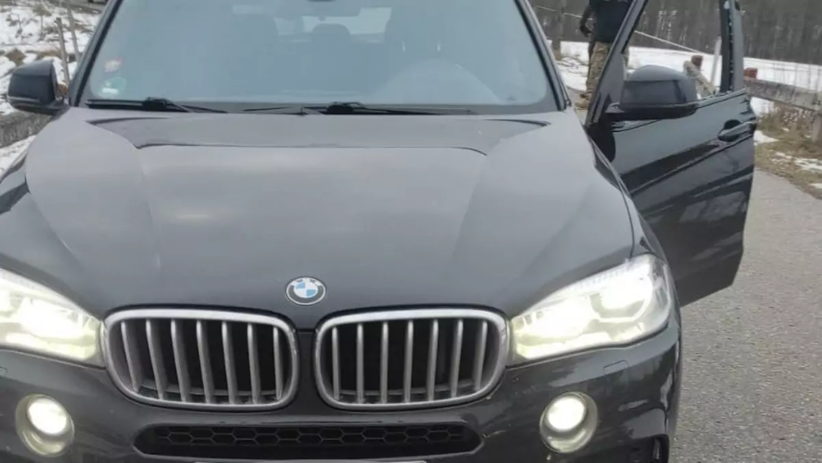 BMW skradzione Niemczech odzyskane w Polsce