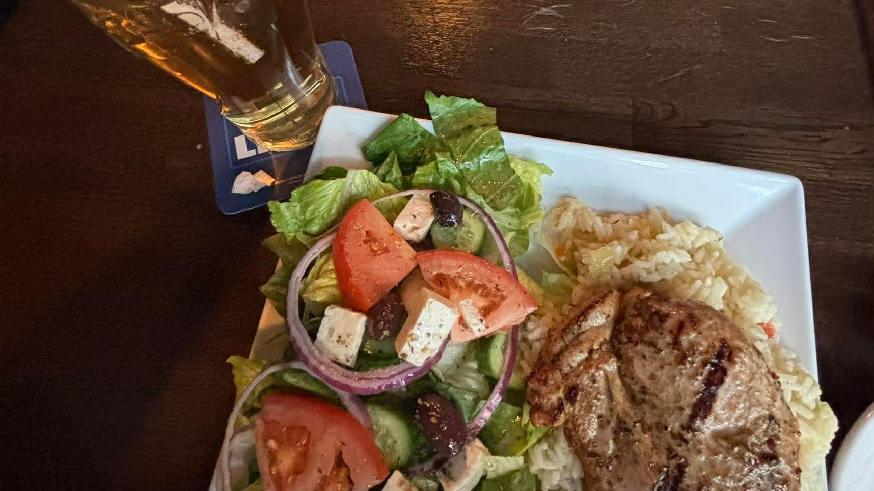 Čitateľka Monika ukázala večeru v Montreale. 