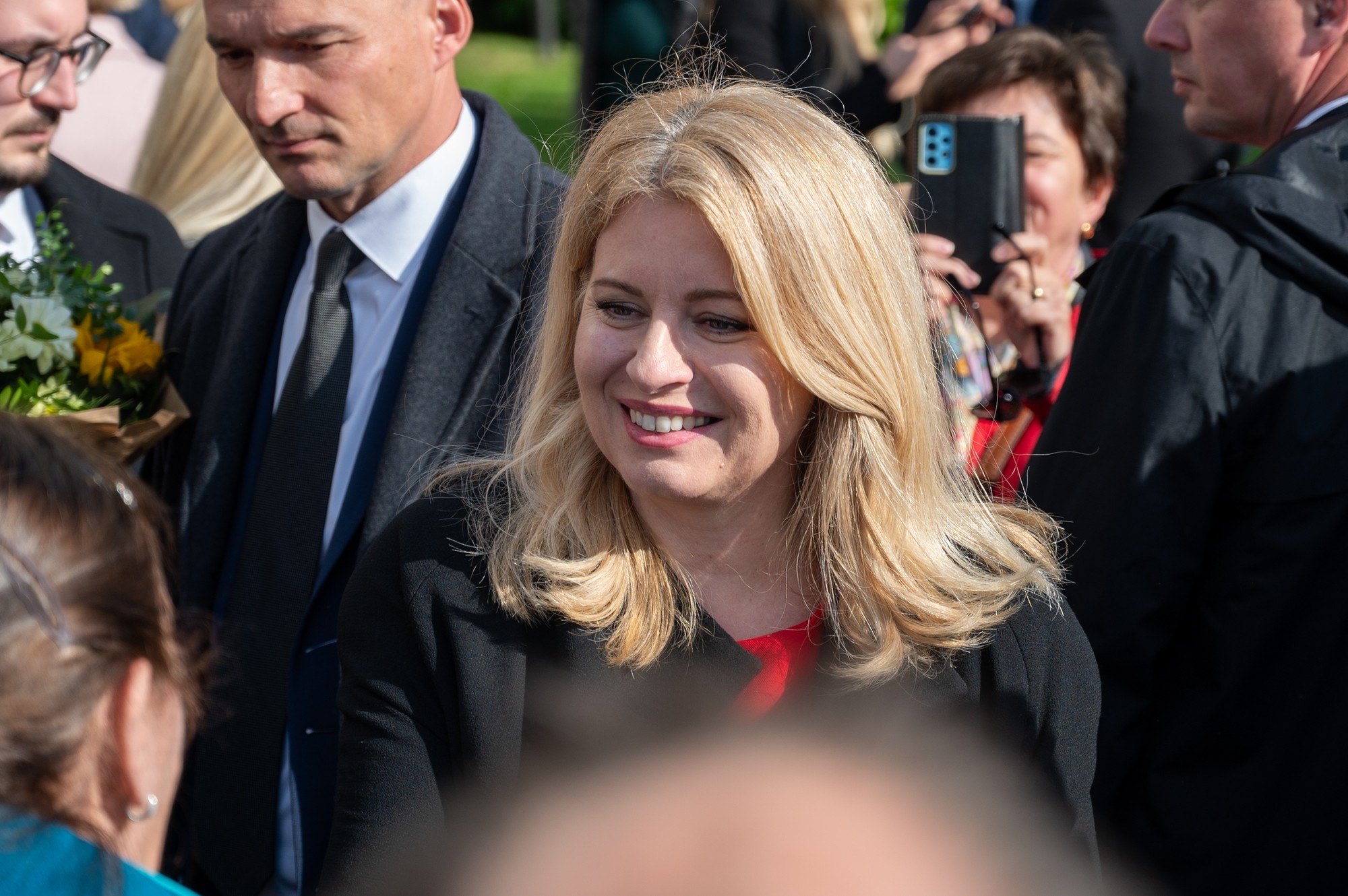 Zuzana Čaputová počas návštevy Múzea Solivar v Prešove.