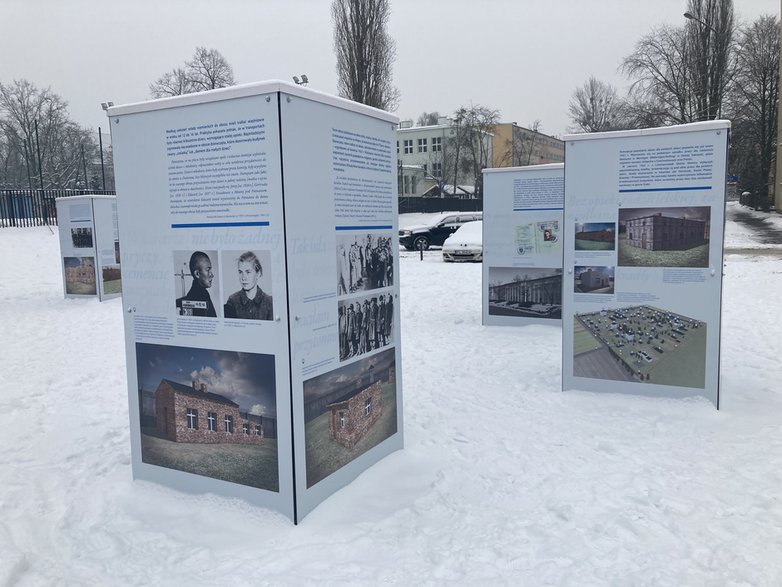 Wystawa w parku im. Szarych Szeregów