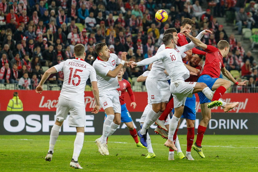 Pilka nozna. Reprezentacja. Mecz towarzyski. Polska - Czechy. 15.11.2018