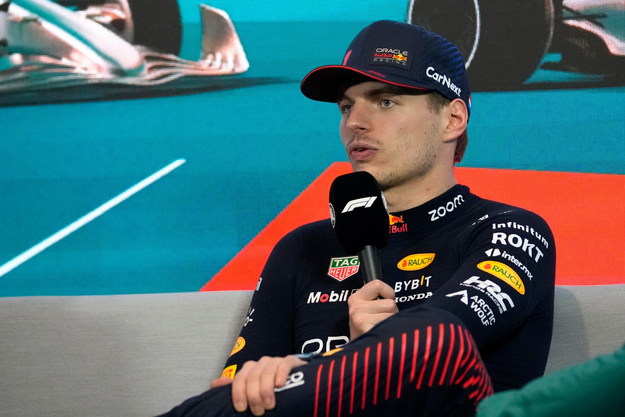 Holandský jazdec Max Verstappen.