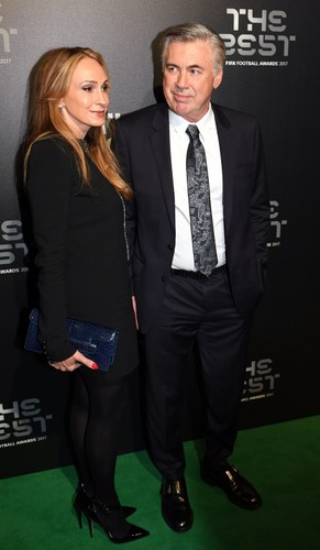 Carlo Ancelotti i Mariann Barrena