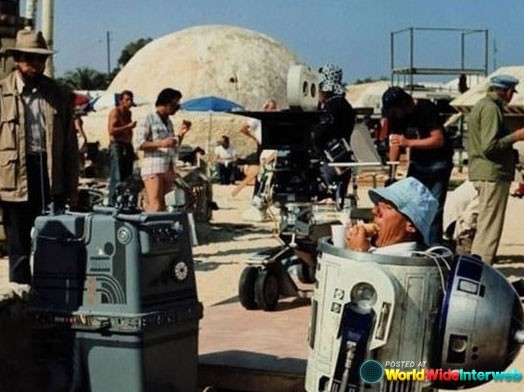 Najzabawniejsze zdjęcia zza kulis: 'Gwiezdne Wojny'