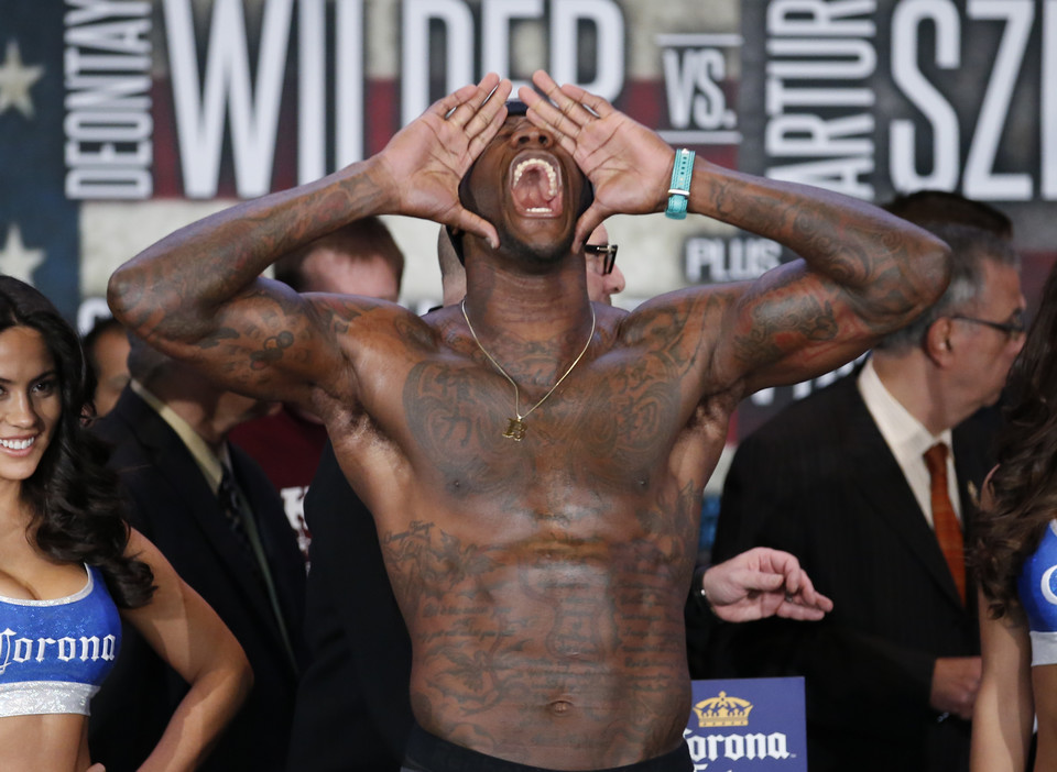 Deontay Wilder - Artur Szpilka: ceremonia ważenia