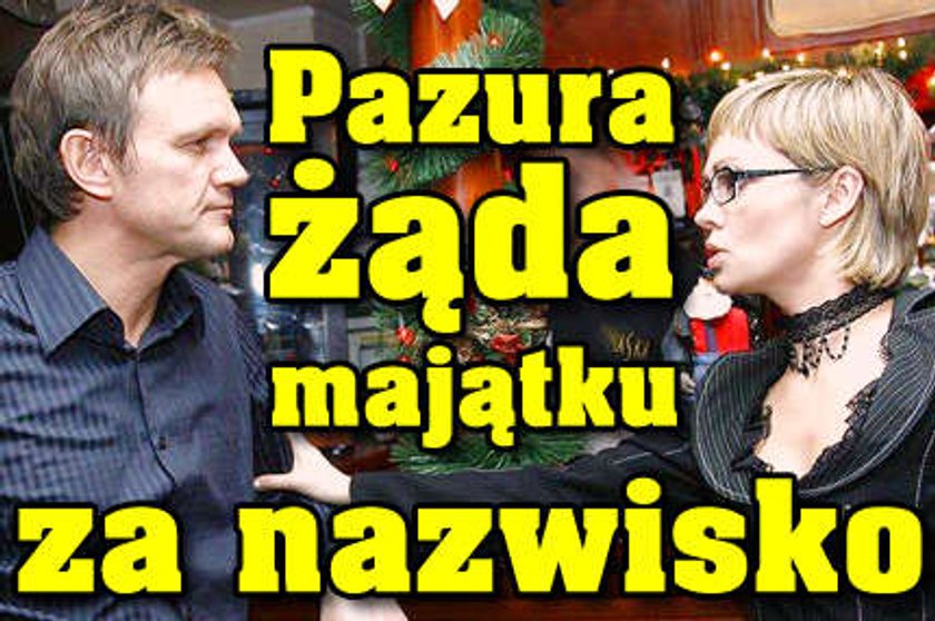 Weronika Pazura żąda majątku za nazwisko