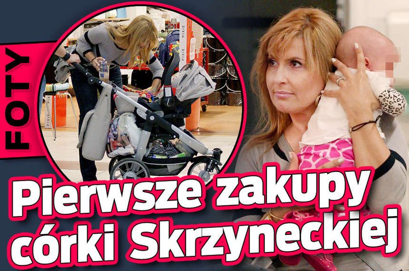 Pierwsze zakupy córki Skrzyneckiej