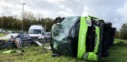 Wypadek Flixbusa we Francji. 33 osoby poszkodowane