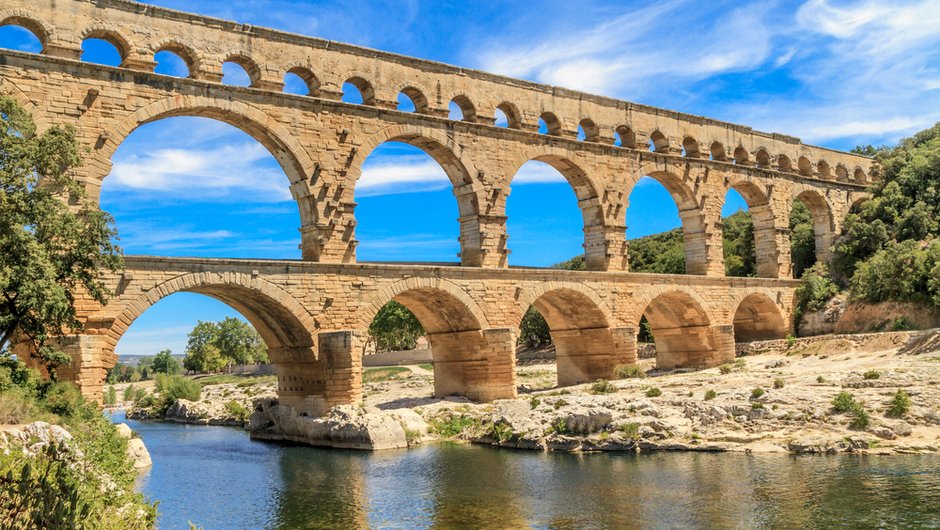 Akwedukt Pont du Gard