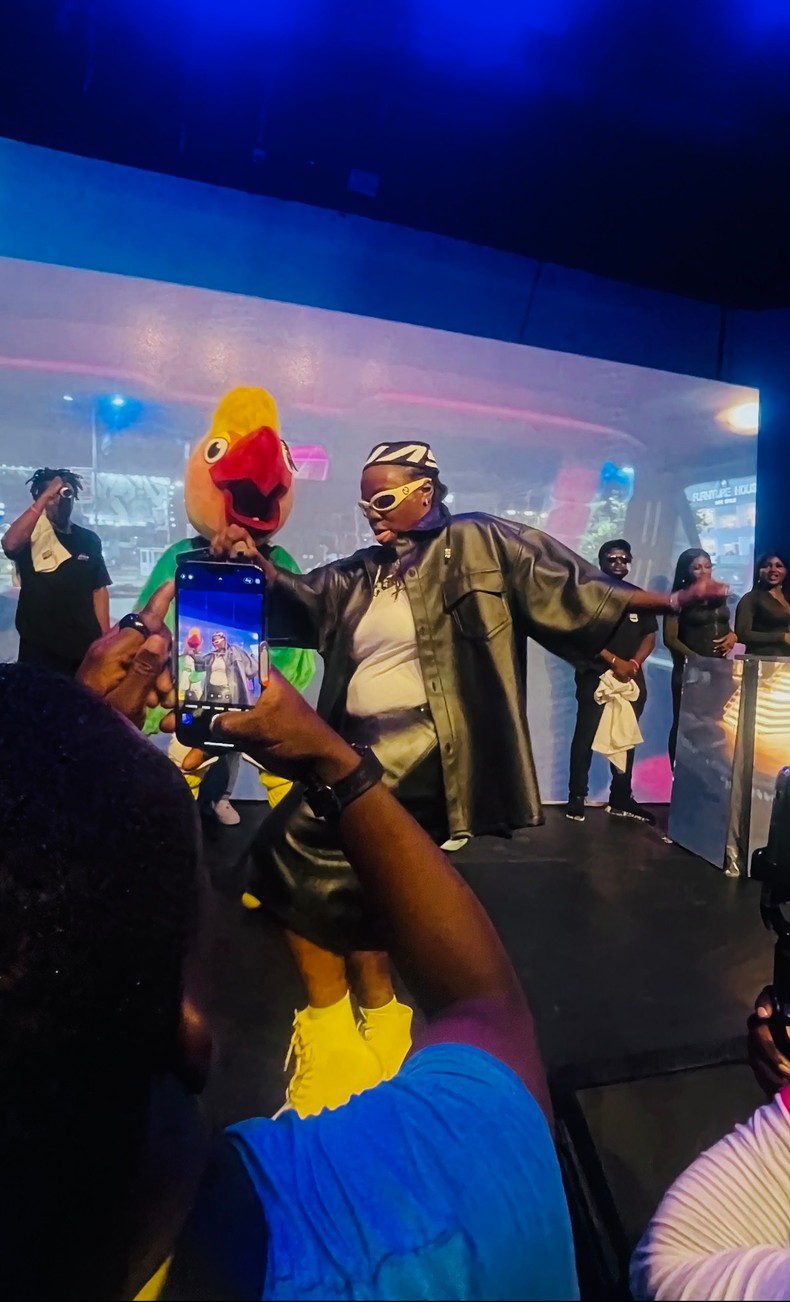 Teni performing at Spotify Africa Heat Party
