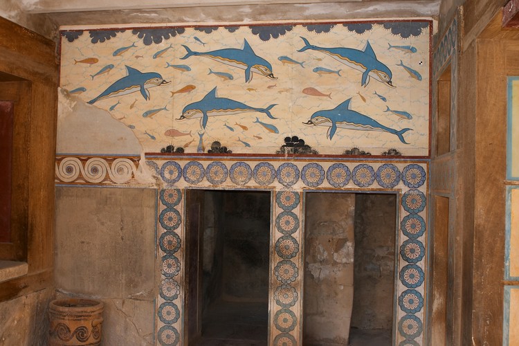 Minojski pałac Knossos, Kreta