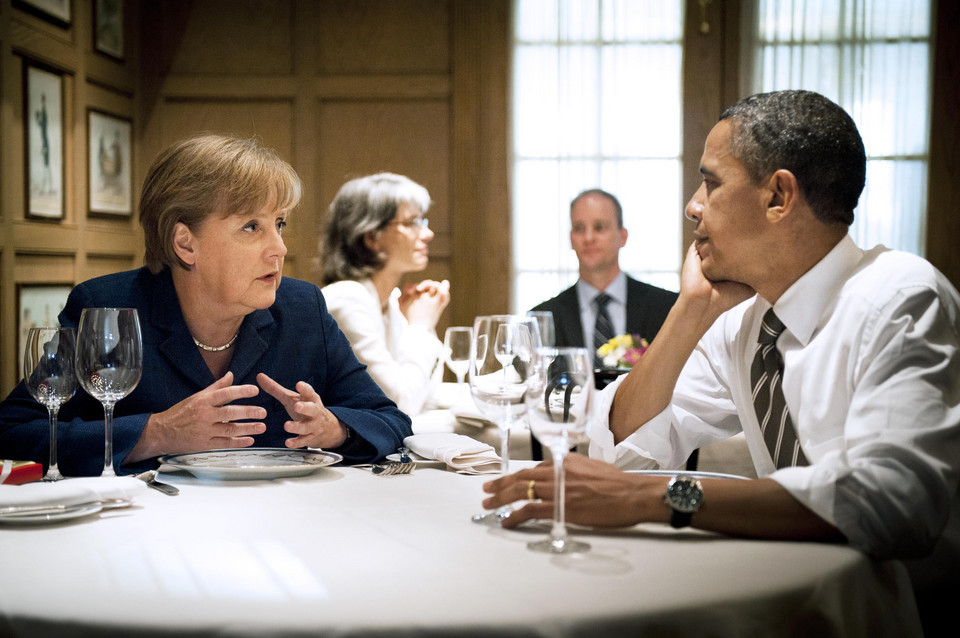 Angela Merkel u Obamy