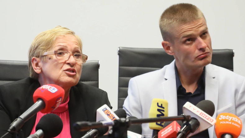 Tomasz Komenda i jego matka Teresa Klemańska - 2018 r.