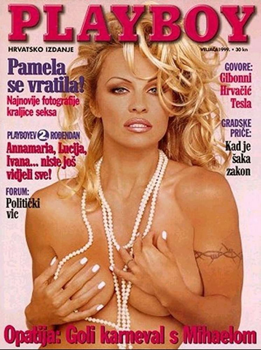 Pamela Anderson znów wystąpi na okładce "Playboya". Pamela Anderson w kolejnej nagiej sesji