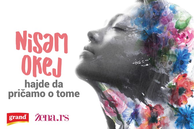 Portal Žena i Grand kafa pokrenuli su kampanju Nisam okej, hajde da pričamo o tome