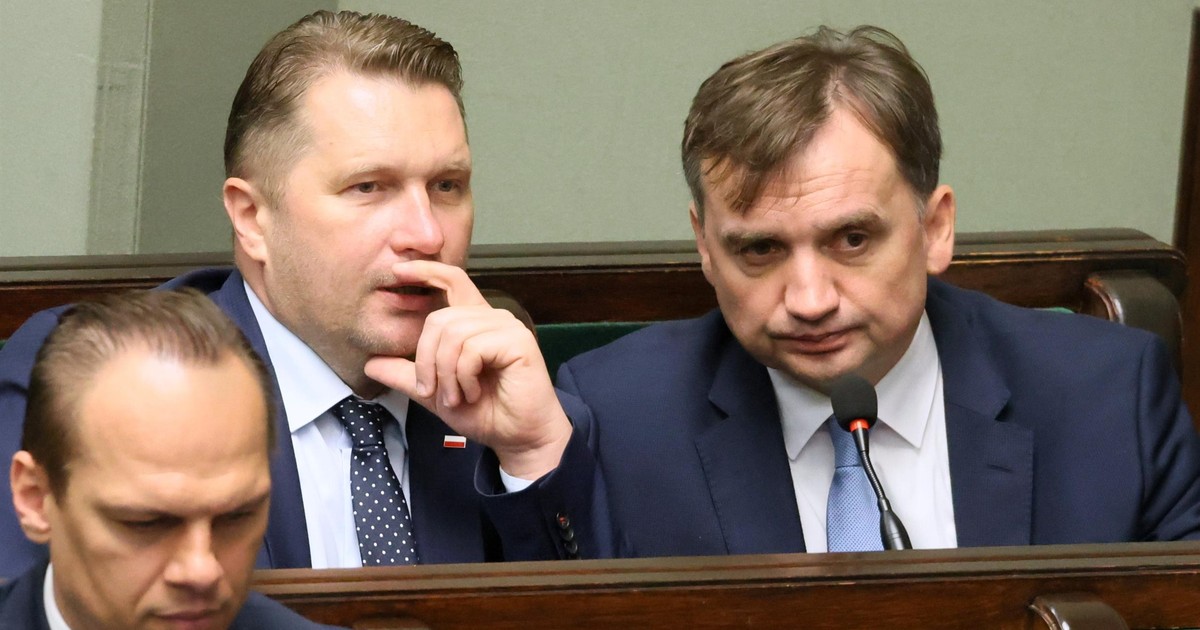 Czarnek o szpitalnej konsultacji Ziobry 12 listopada: Z uwagi na pogarszający się stan zdrowia...