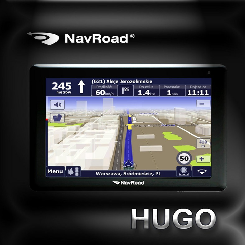 NavRoad Hugo - Nawigacja szybsza od kierowcy