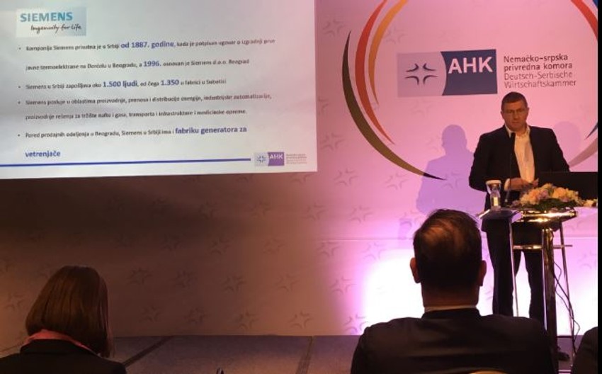 Udo Ajhlinger, direktor Simens Srbija