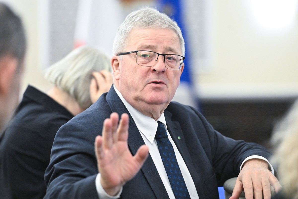 Minister rolnictwa i rozwoju wsi Czesław Siekierski