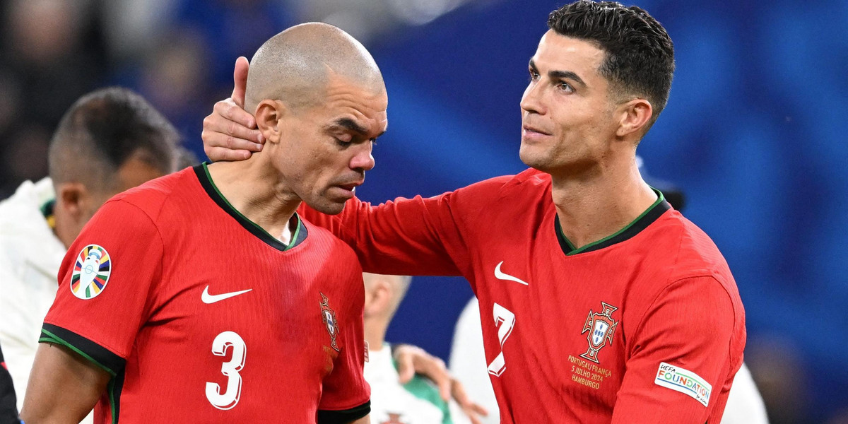 Pepe i Cristiano Ronaldo.