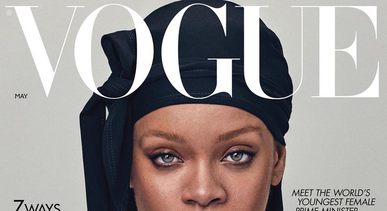 Rihanna covers British Vogue's May 2020 issue [Vogue]