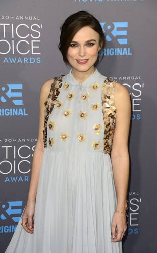 Keira Knightley na gali Critics' Choice Awards