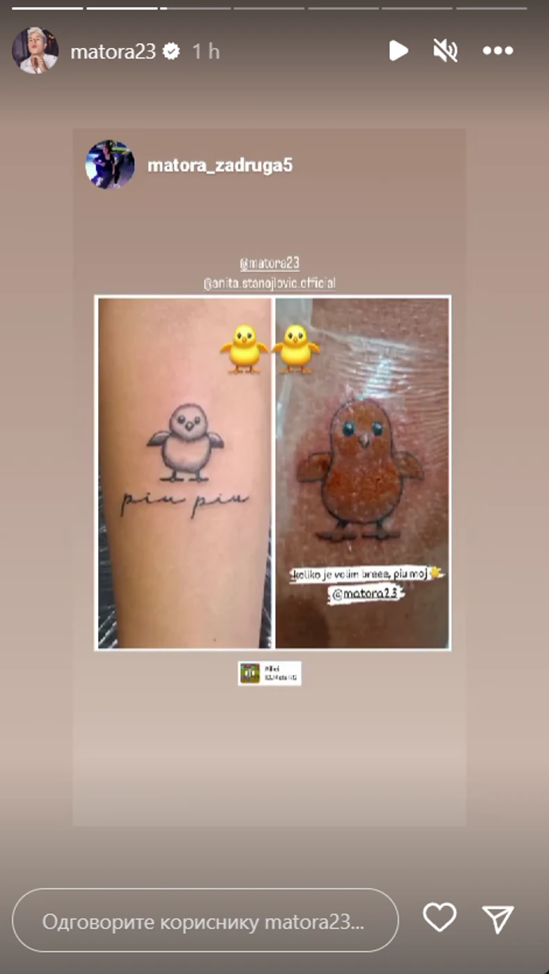 Matora i Anita istetovirale pile