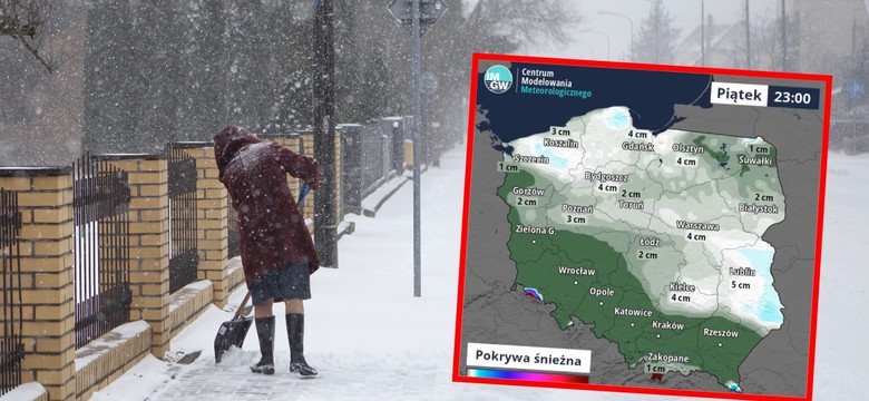 Nagły powrót zimy. Spadnie śnieg, będzie bardzo ślisko. Gdzie najgorzej?