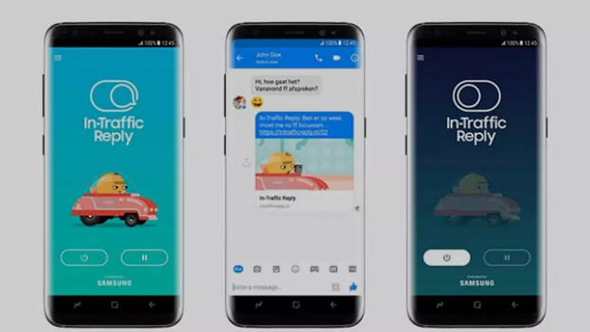 Samsung tworzy aplikację-autoresponder In-Traffic Reply